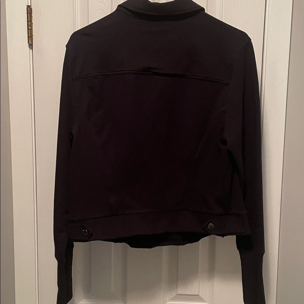 Ladies size 12 bomber jacket like new with pockets - Picture 6 of 6